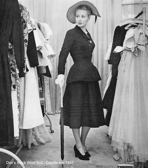 christian dior first collection 1947